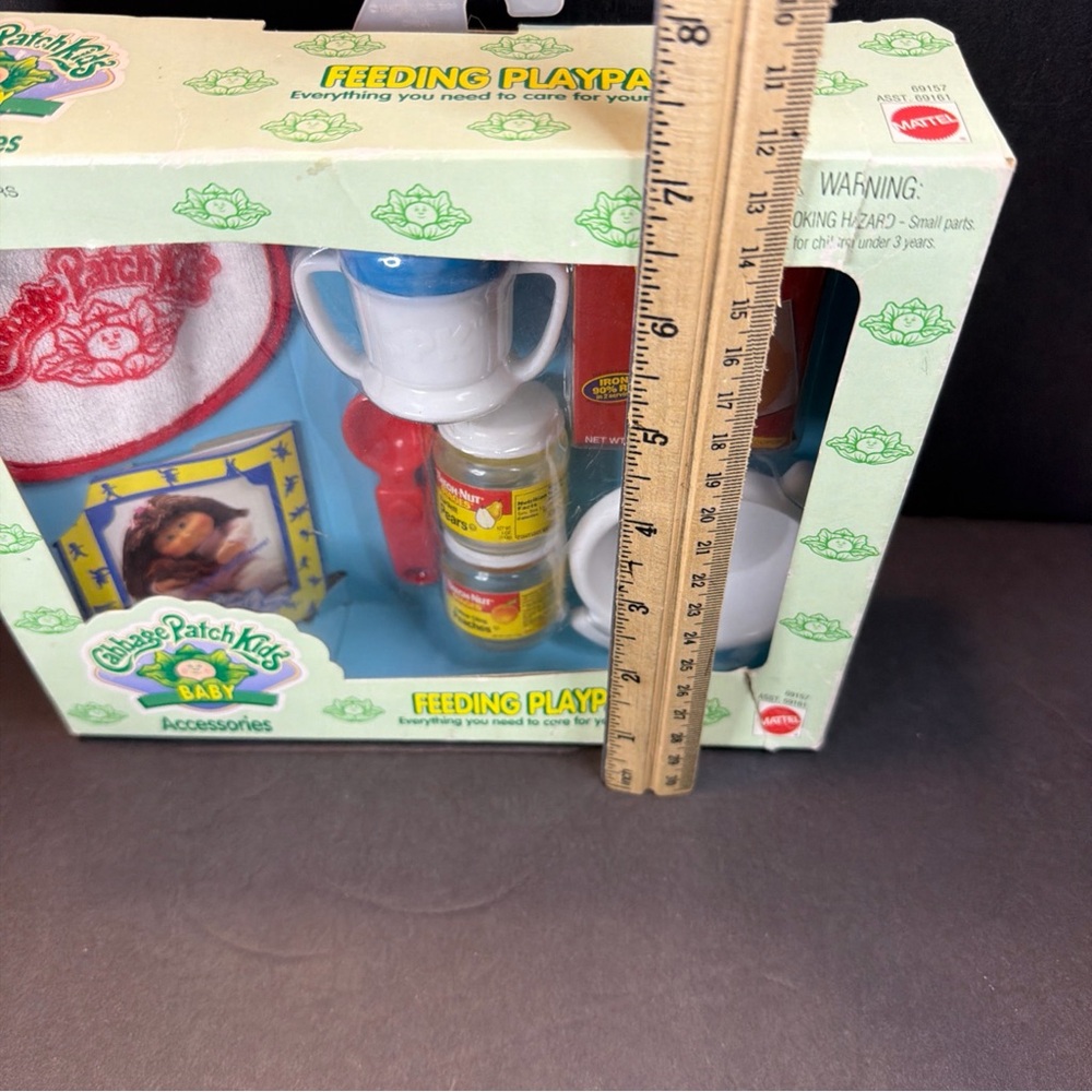 Cabbage Patch Kids 1995 Feeding Playpak 1995 Mattel New Old Stock - Picture 12 of 12